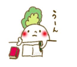 fluffy Radish sticker #3032790
