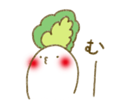 fluffy Radish sticker #3032794