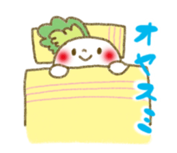 fluffy Radish sticker #3032808