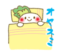 fluffy Radish sticker #3032808