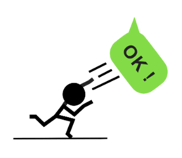 Communication by Stickman sticker #3033658