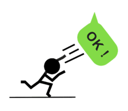 Communication by Stickman sticker #3033658