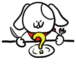 White Animals. sticker #3033854