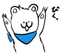 White Animals. sticker #3033856