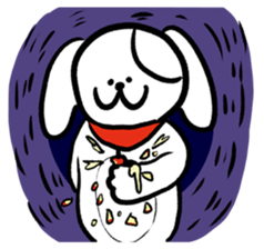 White Animals. sticker #3033857