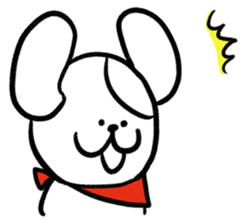 White Animals. sticker #3033862