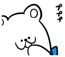 White Animals. sticker #3033866