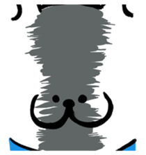 White Animals. sticker #3033870