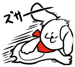 White Animals. sticker #3033875