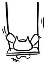 White Animals. sticker #3033881