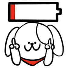 White Animals. sticker #3033887