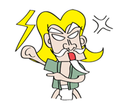 Sermon old man Owen old man sticker #3034352