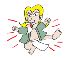 Sermon old man Owen old man sticker #3034357