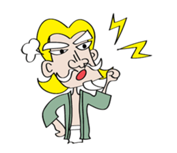 Sermon old man Owen old man sticker #3034367