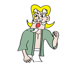 Sermon old man Owen old man sticker #3034368