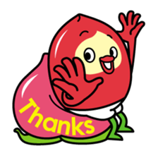 Momoyan of peach 2 sticker #3034372