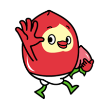 Momoyan of peach 2 sticker #3034373