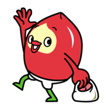 Momoyan of peach 2 sticker #3034374