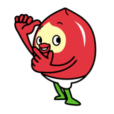 Momoyan of peach 2 sticker #3034375