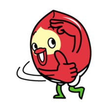 Momoyan of peach 2 sticker #3034377