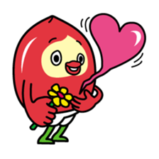 Momoyan of peach 2 sticker #3034383