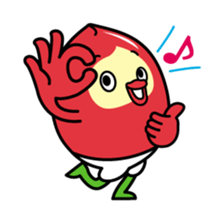 Momoyan of peach 2 sticker #3034387