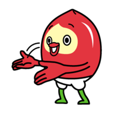 Momoyan of peach 2 sticker #3034389