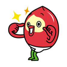 Momoyan of peach 2 sticker #3034390