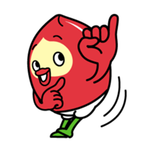 Momoyan of peach 2 sticker #3034391