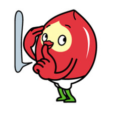 Momoyan of peach 2 sticker #3034396