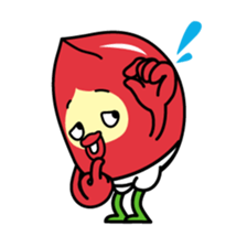 Momoyan of peach 2 sticker #3034399