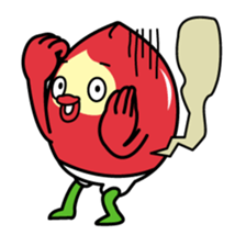 Momoyan of peach 2 sticker #3034402