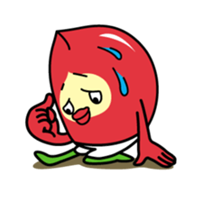 Momoyan of peach 2 sticker #3034405