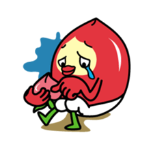 Momoyan of peach 2 sticker #3034408