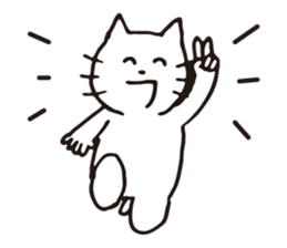smiley cat sticker #3034454