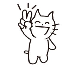 smiley cat sticker #3034465