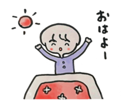 Leisurely girl. sticker #3034731