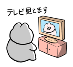 INU & USAGI plus KOBUTA sticker #3035157