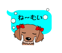Daily life of Lily sticker #3035318