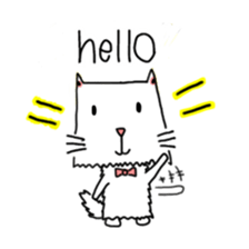 Ranpaku Cat sticker #3035331