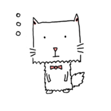 Ranpaku Cat sticker #3035338