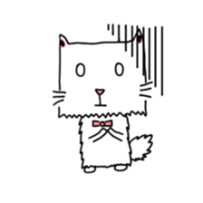 Ranpaku Cat sticker #3035339