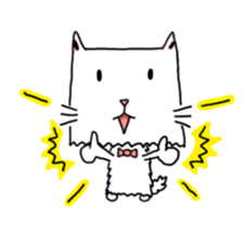 Ranpaku Cat sticker #3035352