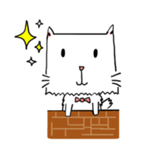 Ranpaku Cat sticker #3035355