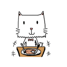 Ranpaku Cat sticker #3035357