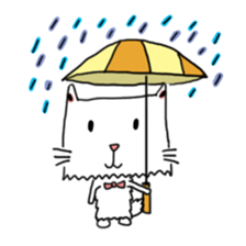 Ranpaku Cat sticker #3035363