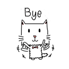 Ranpaku Cat sticker #3035370