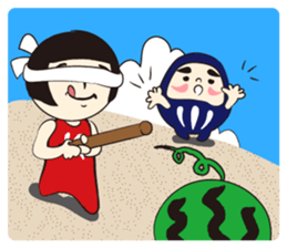 KOKESHI-JOSHI FOUR SEASONS sticker #3035630