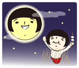 KOKESHI-JOSHI FOUR SEASONS sticker #3035631