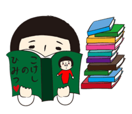 KOKESHI-JOSHI FOUR SEASONS sticker #3035637